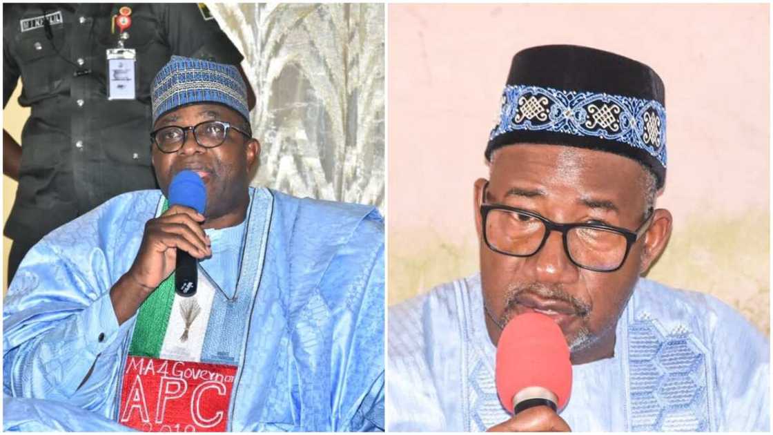 Former Bauchi governor/Mohammed A. Abubakar/APC/PDP's Governor Bala Mohammed Former Bauchi governor/Mohammed A. Abubakar/APC/PDP's Governor Bala Mohammed