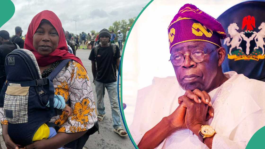 Widow sends important message to Tinubu on protest ground