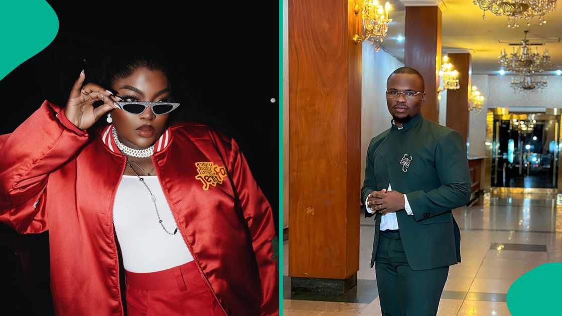 Tosin Silverdam insists Funke Akindele does not like him. Tosin Silverdam insists Funke Akindele does not like him.