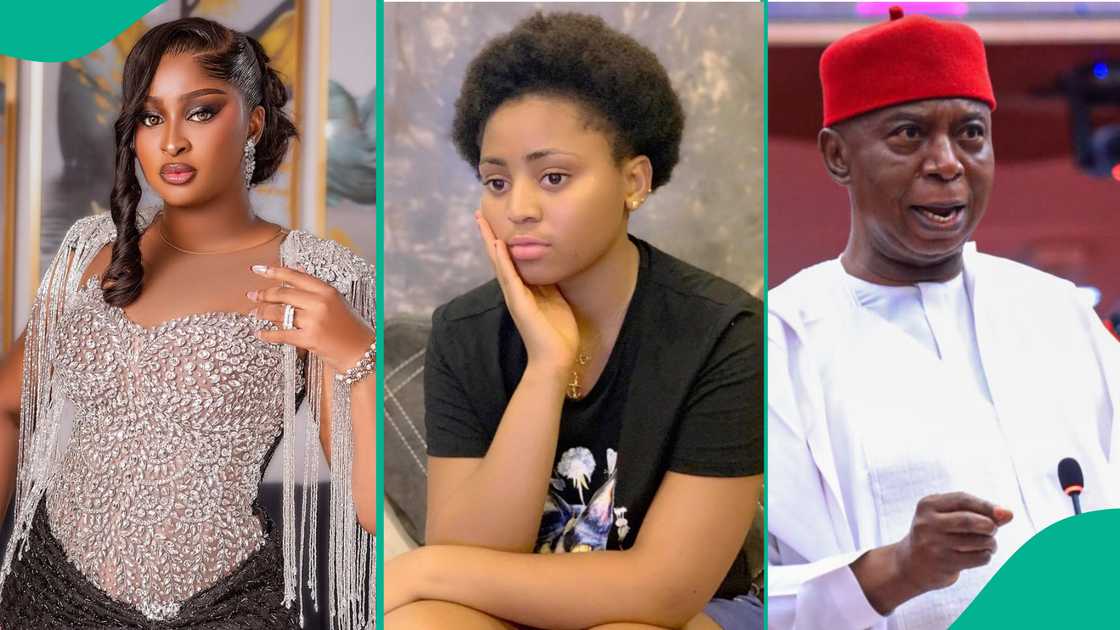 Actress Etinosa Idemudia reacts to Ned Nwoko's allegations against Regina Daniels.