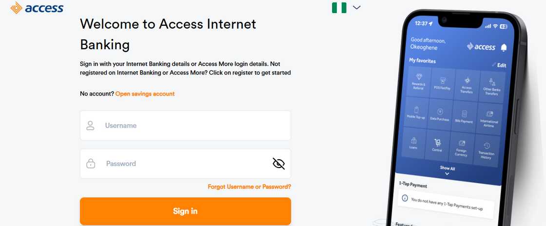 Access Bank Online Banking