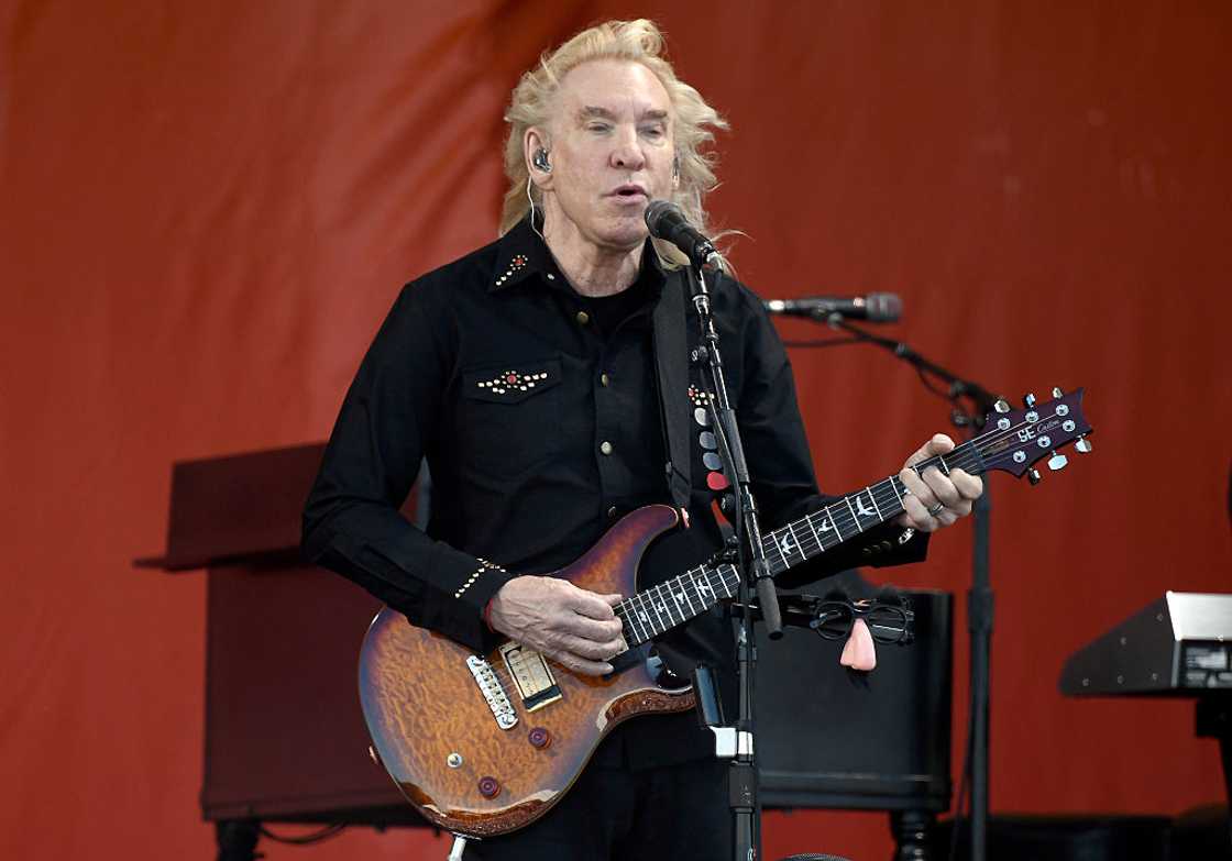 Joe Walsh at Fair Grounds Race Course in New Orleans, Louisiana.