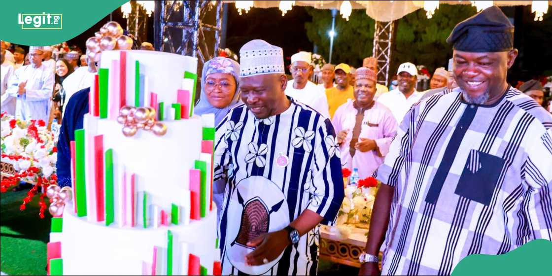 Dignitaries attend the Unity and Peace Dinner hosted by Governor Fintiri in Yola.