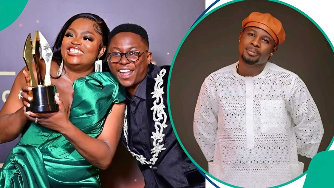 Actor Tobi Makinde addresses narratives about Funke Akindele and Kamo State. Actor Tobi Makinde addresses narratives about Funke Akindele and Kamo State.