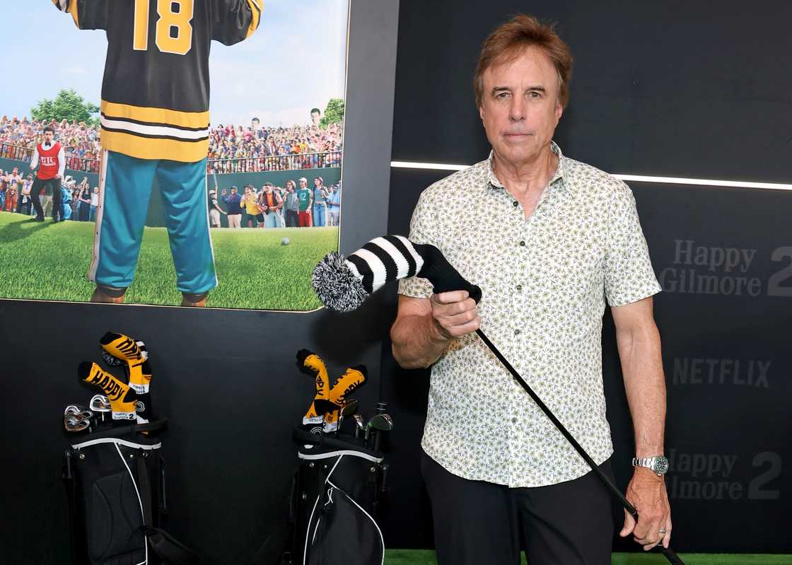 Kevin Nealon poses on the red carpet of the Happy Gilmore 2 World Premiere