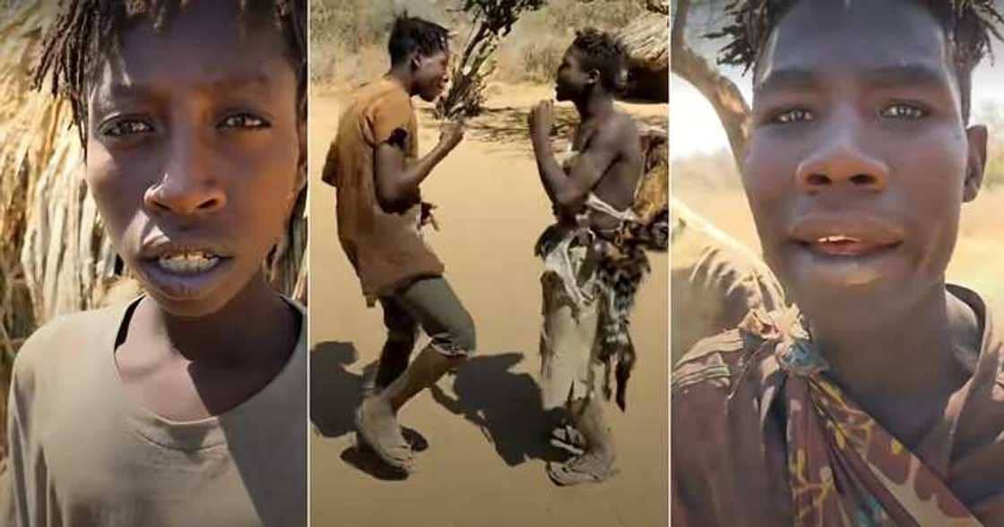 Young men pronounce their names in video Young men pronounce their names in video