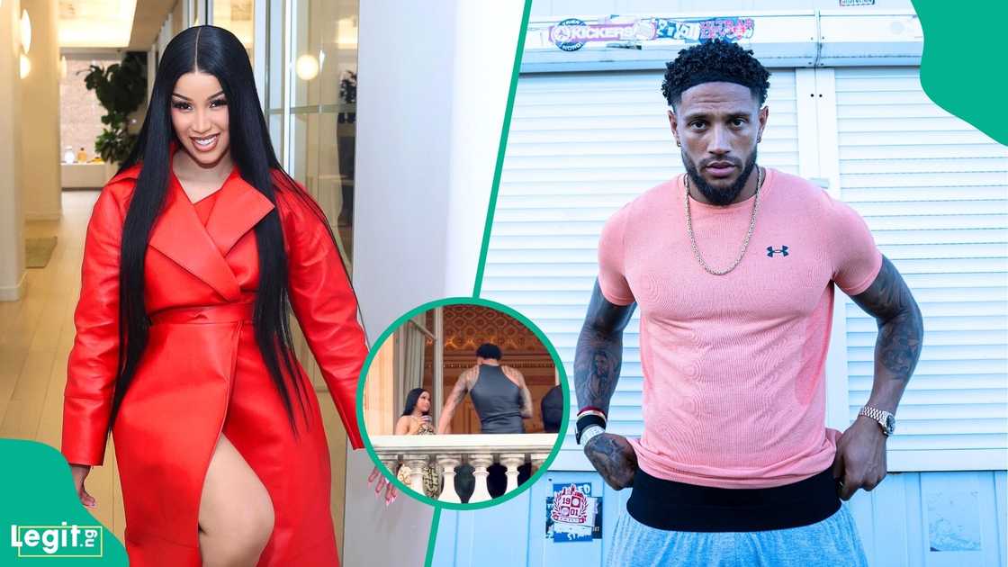 Cardi B and Super Eagles star Maduka Okoye get social media buzzing after a video of their close balcony conversation surfaces online Cardi B and Super Eagles star Maduka Okoye get social media buzzing after a video of their close balcony conversation surfaces online