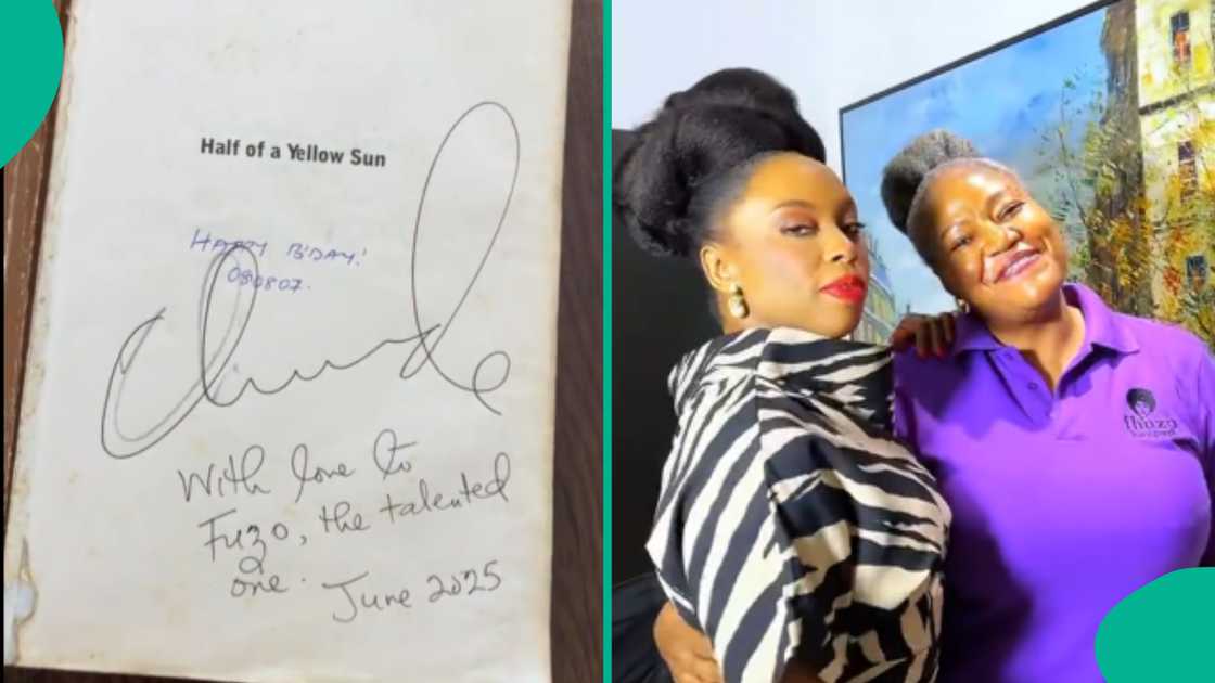Five years after it was written down, Chimamanda Adichie makes Enugu hairdresser's dream come to pass Five years after it was written down, Chimamanda Adichie makes Enugu hairdresser's dream come to pass