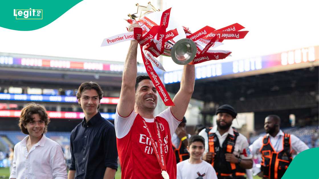 Mikel Arteta, Arsenal, Premier League, London, England.