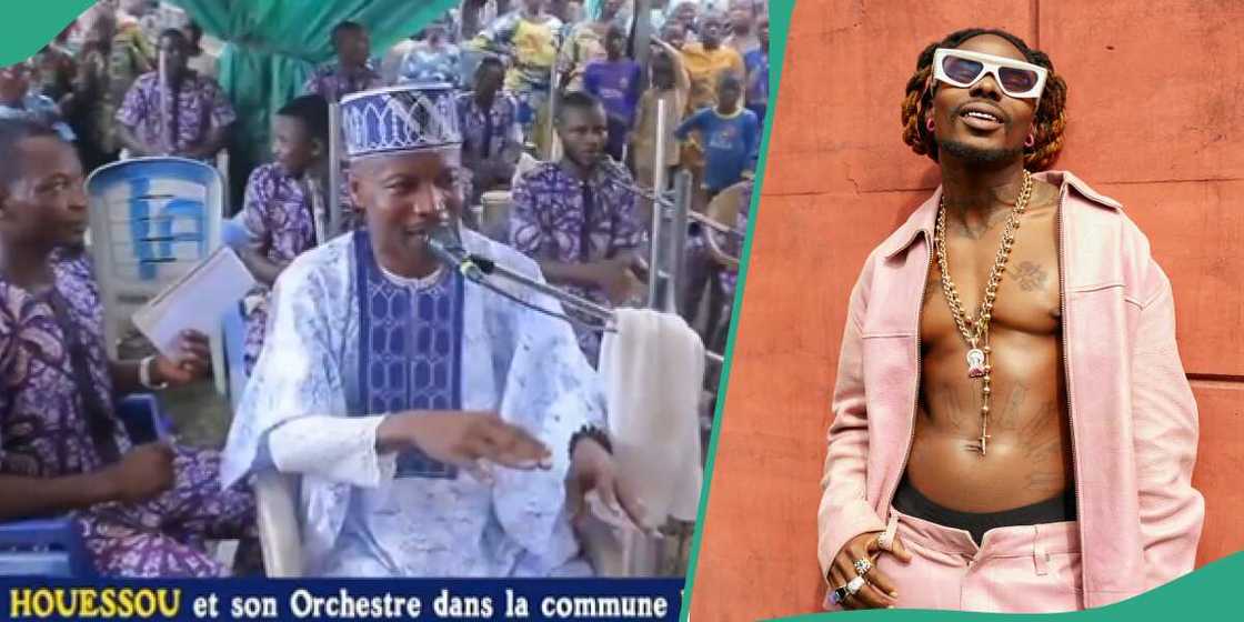Video of a Beninese singer doing a rendition of Asake's song into a French tune trends online. Video of a Beninese singer doing a rendition of Asake's song into a French tune trends online.