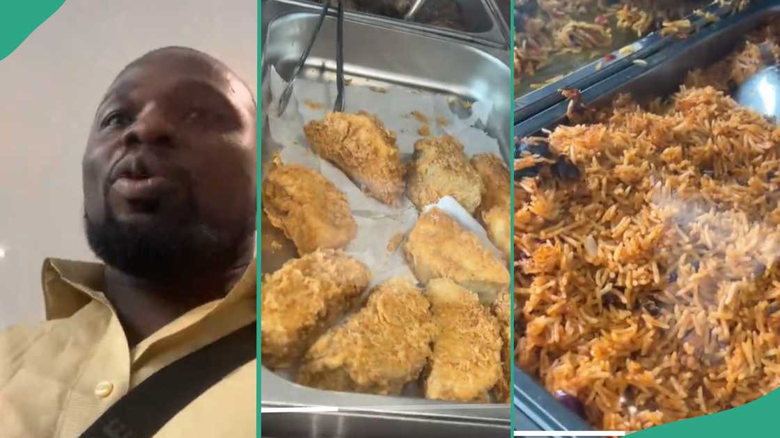 Man shares experience after eating at Hilda Baci's restaurant. Man shares experience after eating at Hilda Baci's restaurant.