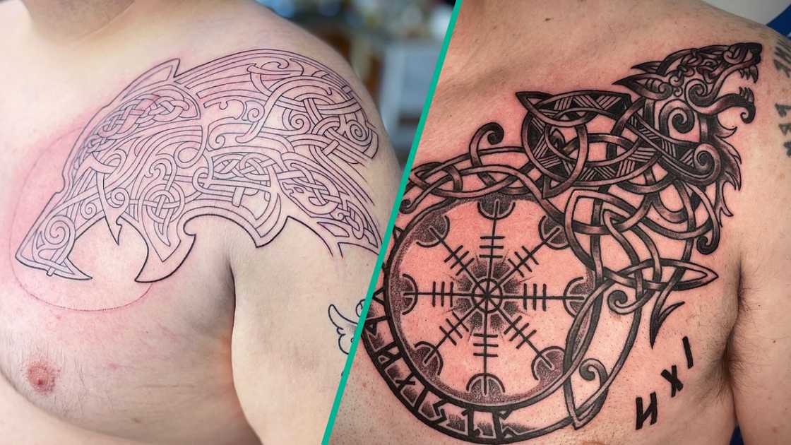 Norse Fenrir tattoo Norse Fenrir tattoo