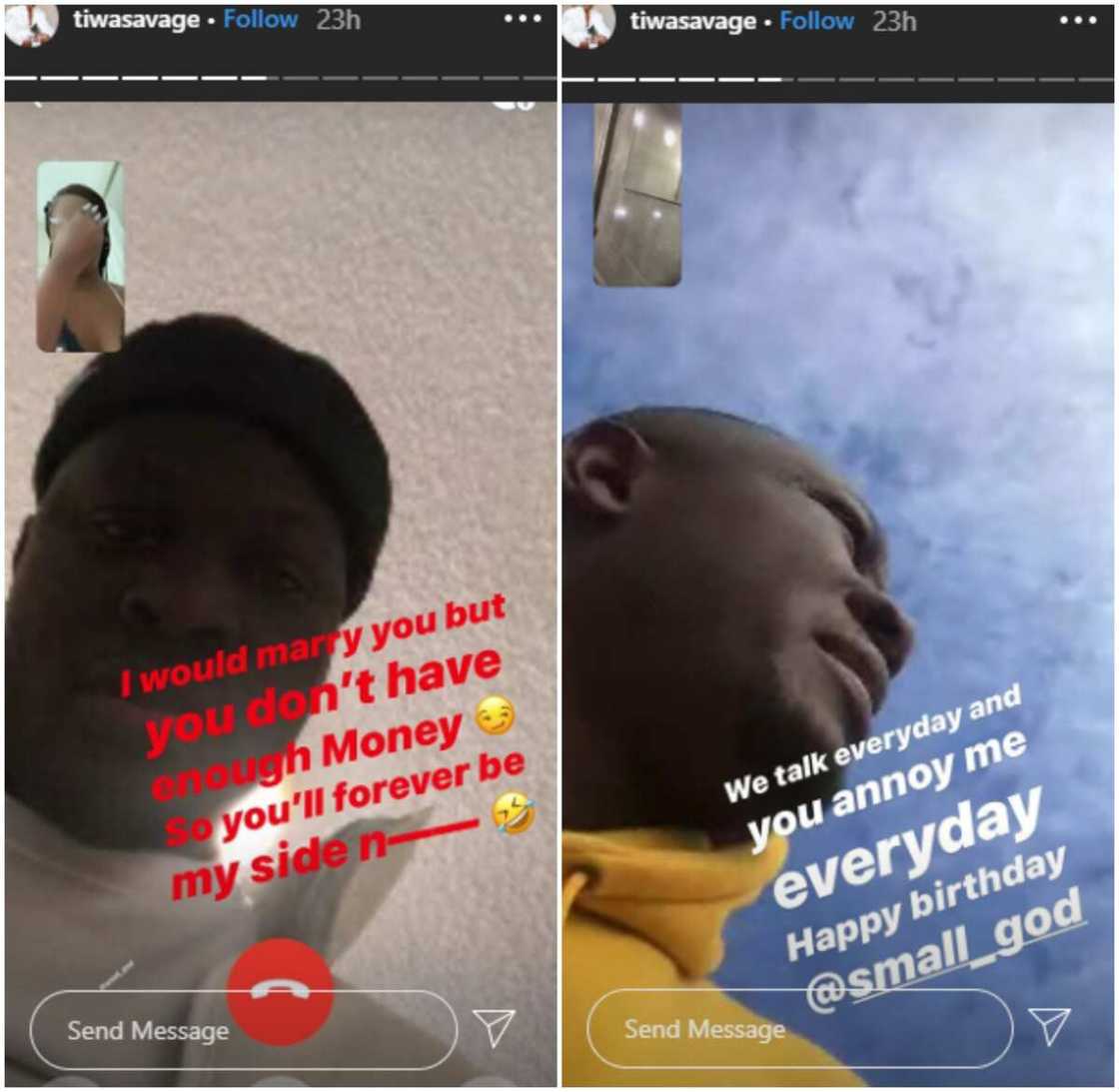 Tiwa Savage and her new man Tiwa Savage and her new man