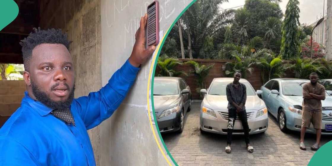 Sabinus gifts his three friends three cars. Sabinus gifts his three friends three cars.