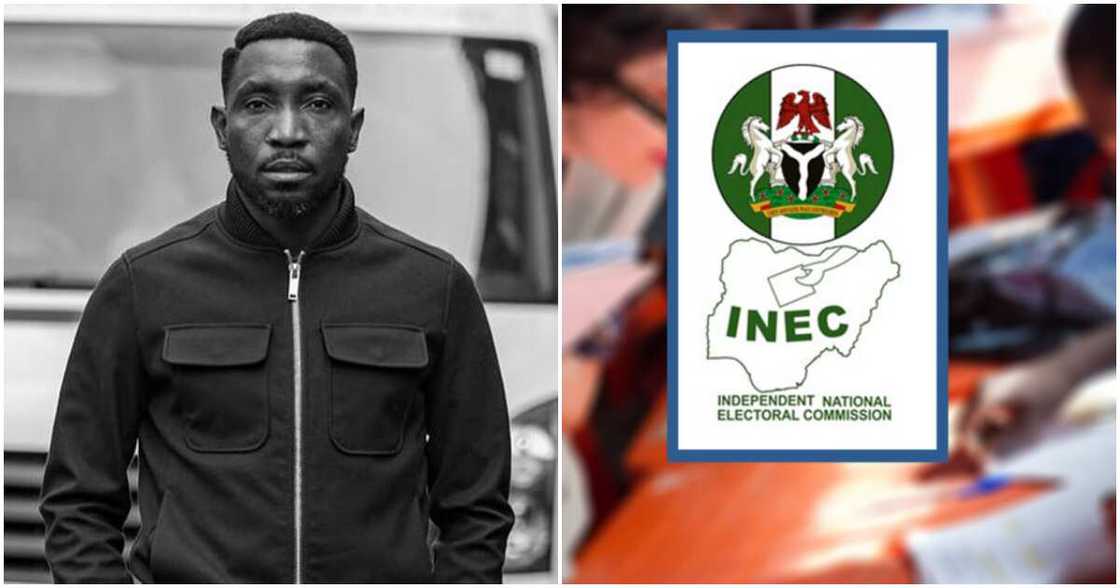 Timi Dakolo, INEC, 2023 election Timi Dakolo, INEC, 2023 election