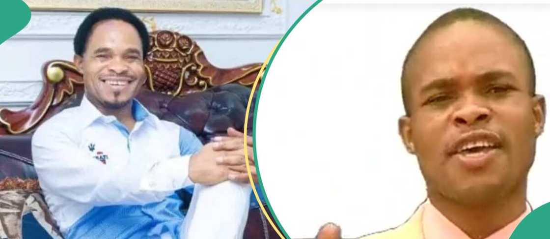 Old video of young Prophet Odumeje trends. Old video of young Prophet Odumeje trends.