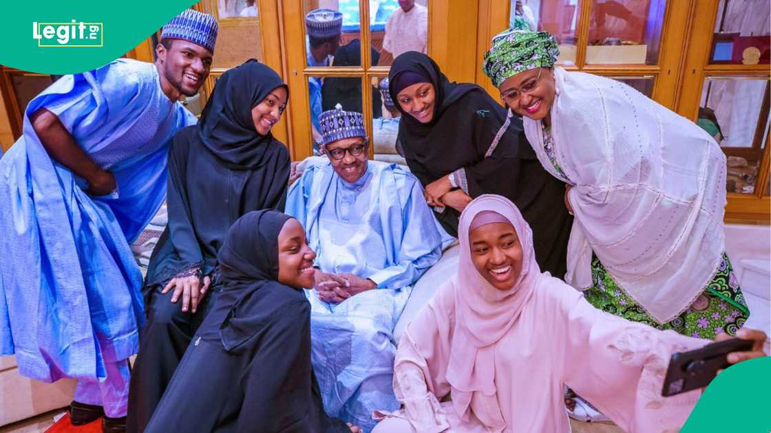 Muhammadu Buhari da Aisha sun haifi 'ya'ya biyar tare