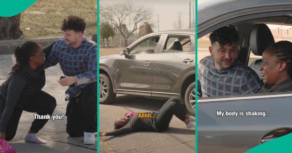 White stranger gives Nigerian woman N154 million and car after locating her, shares why he did so White stranger gives Nigerian woman N154 million and car after locating her, shares why he did so