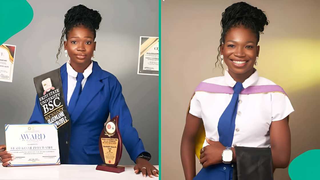 EKSU graduate recounts lecturer’s words, shares her achievement