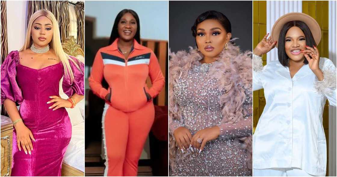 Toyin Abraham, Mercy Johnson, Mercy Aigbe, Regina Daniels Toyin Abraham, Mercy Johnson, Mercy Aigbe, Regina Daniels