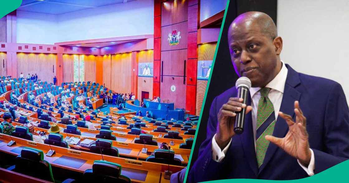 Majalisar Wakilai ta fusata da gwamnan CBN. Majalisar Wakilai ta fusata da gwamnan CBN.