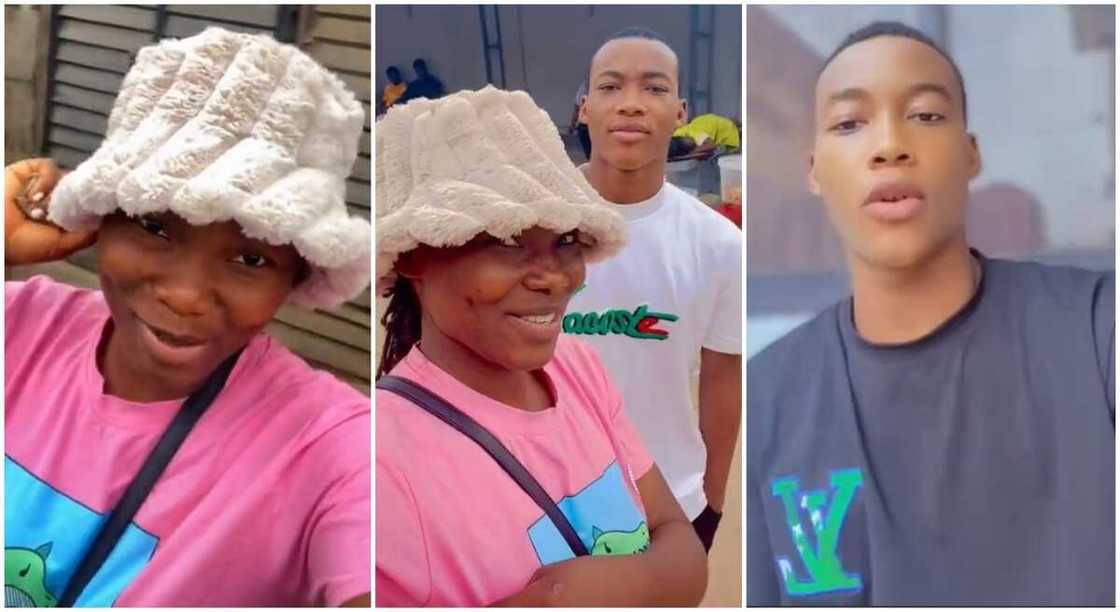 Photos of a Nigerian lady and her brother in Cotonou, Benin Republic. Photos of a Nigerian lady and her brother in Cotonou, Benin Republic.
