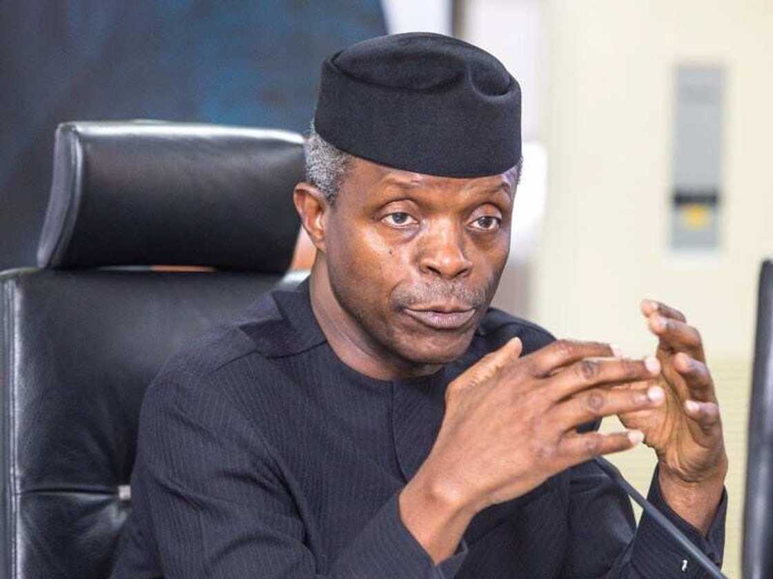 Anti-graft war: Yemi Osinbajo says corrupt people are fighting back Anti-graft war: Yemi Osinbajo says corrupt people are fighting back
