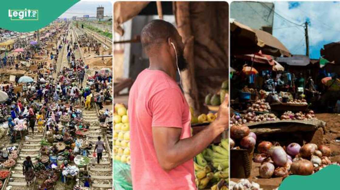 Photo of Nigerian market