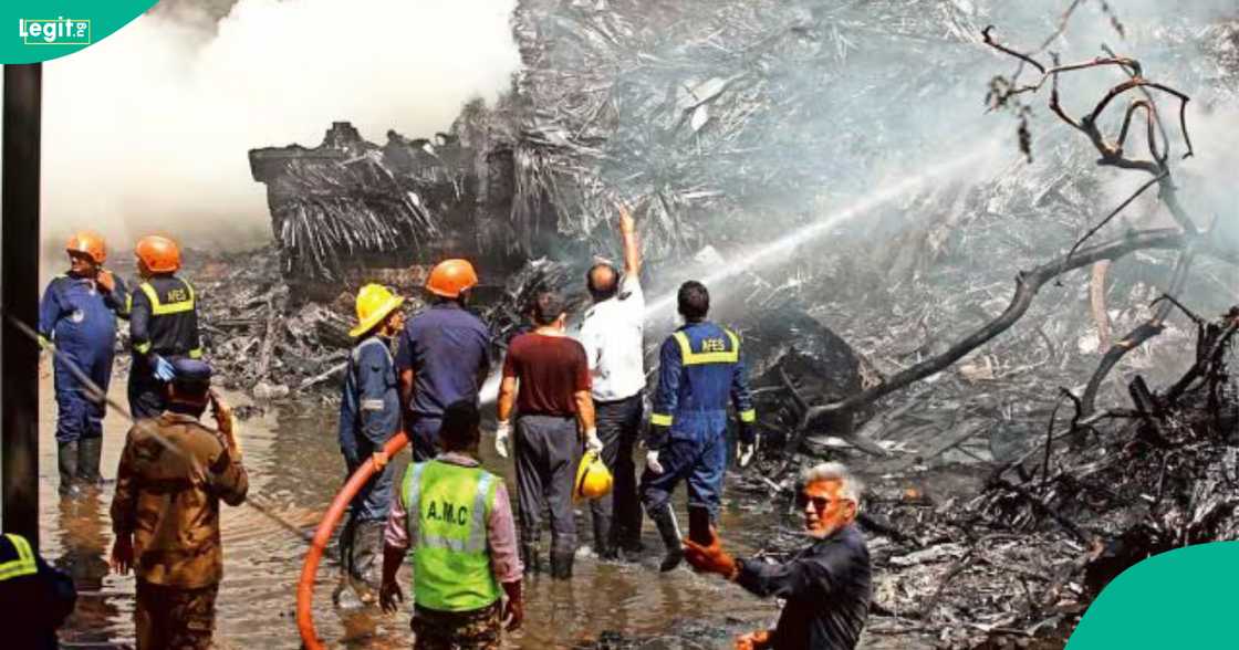 Firefighters who first arrived at the scene of the Air India plane crash have describe what they saw in the burnt plane