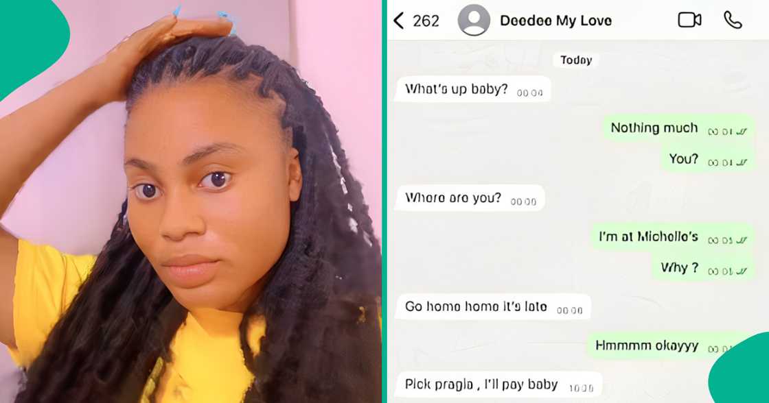Reactions as lady posts her chat with boyfriend who is very strict Reactions as lady posts her chat with boyfriend who is very strict