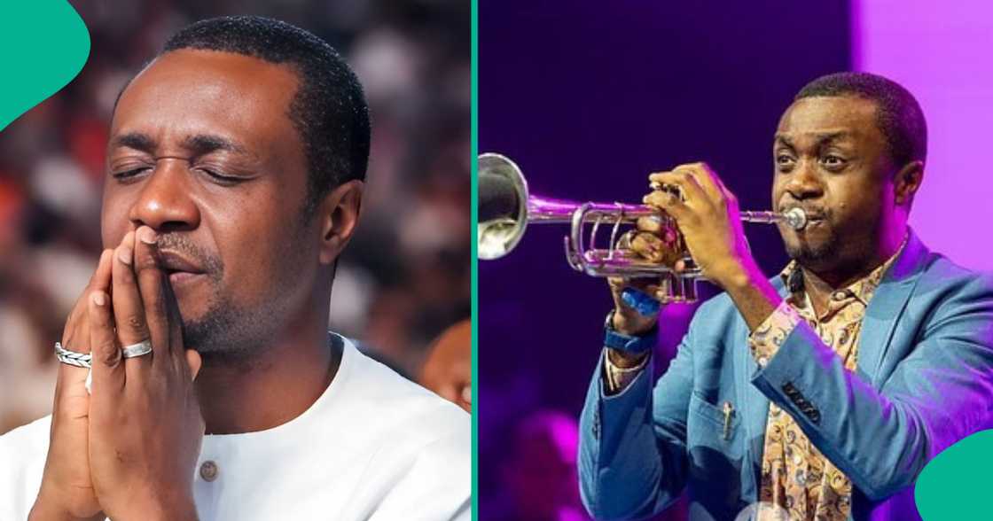 Nathaniel Bassey at WOFBEC. Nathaniel Bassey at WOFBEC.