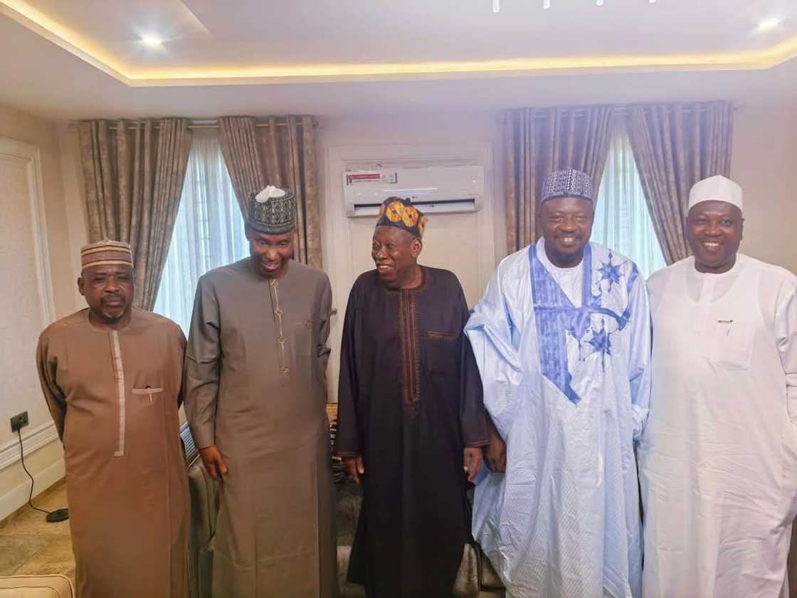 Ganduje da jiga-jigan NNPP Ganduje da jiga-jigan NNPP