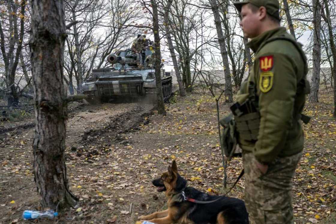 The Ukrainian artillery commander named his dog Javelina in honour of the US anti-tank missile The Ukrainian artillery commander named his dog Javelina in honour of the US anti-tank missile