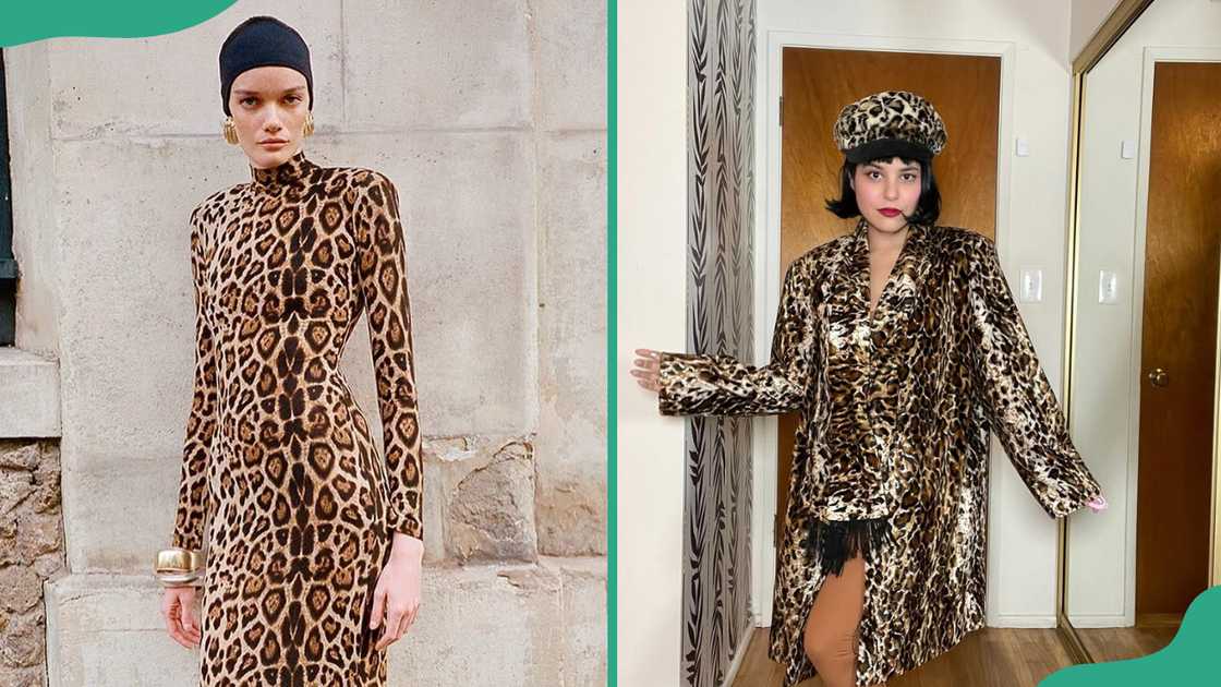 Animal print dresses Animal print dresses