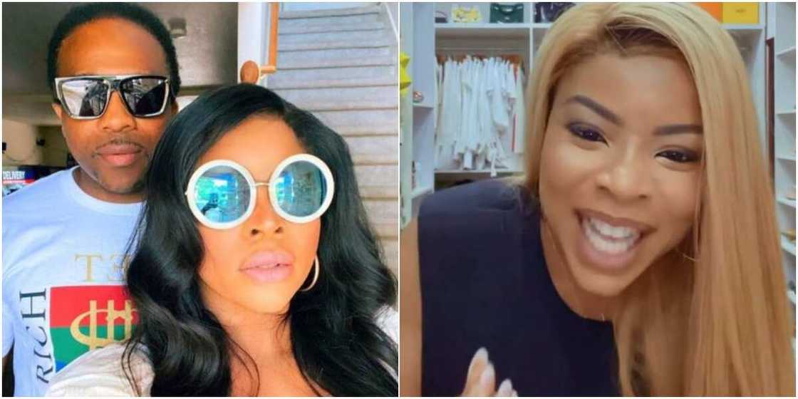 Laura Ikeji publicly drags blogger for allegedly trying to steal her husband Laura Ikeji publicly drags blogger for allegedly trying to steal her husband