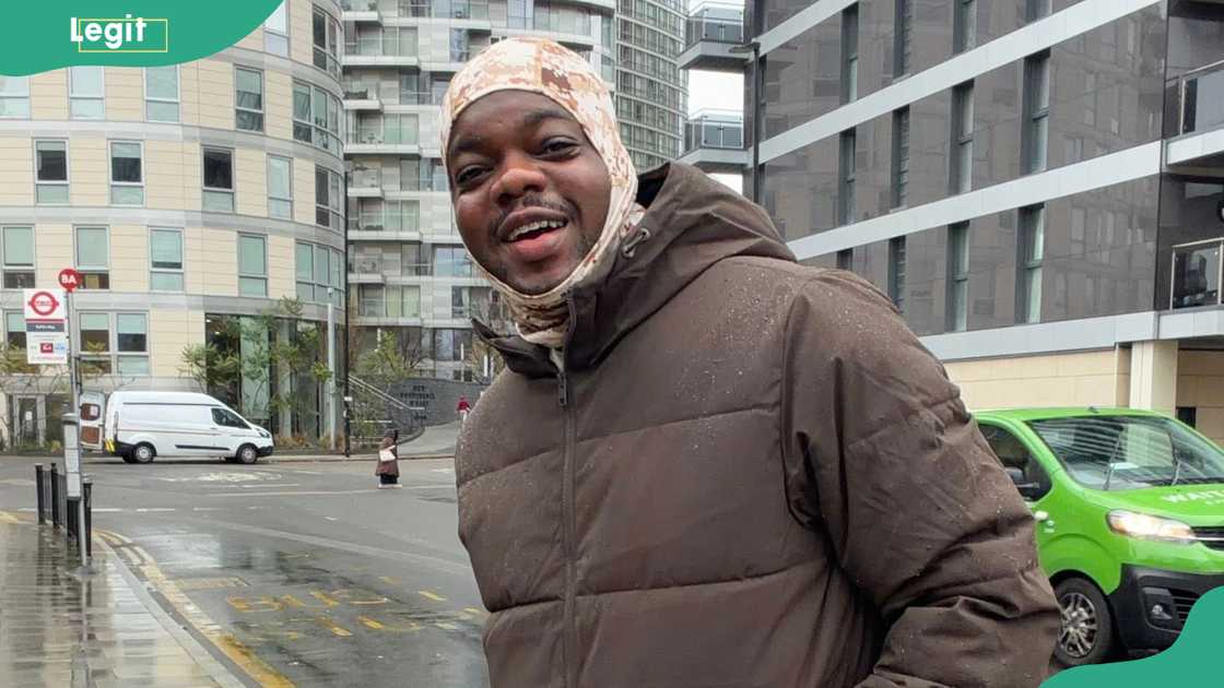 Cute Abiola in the streets of London, United Kingdom Cute Abiola in the streets of London, United Kingdom