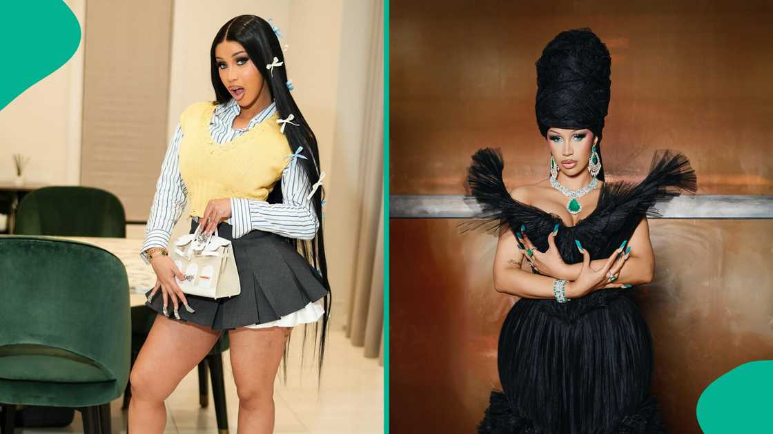 Cardi B rocks lovely outfits