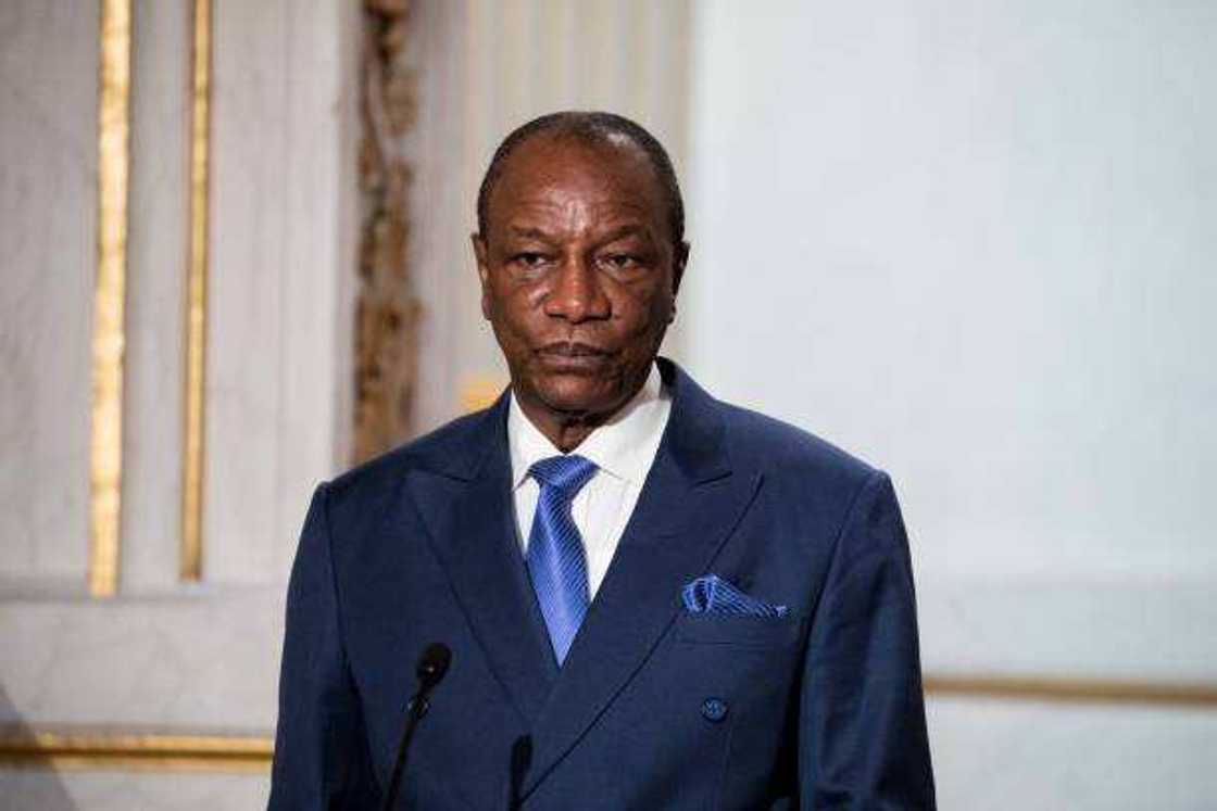 President Conakry Alpha Conde