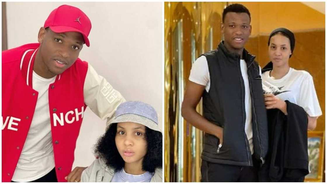 Dan wasan Super Eagles, Shehu Abdullahi da jarumar Kannywood, Naja’atu, sun haifa yaro namiji Dan wasan Super Eagles, Shehu Abdullahi da jarumar Kannywood, Naja’atu, sun haifa yaro namiji