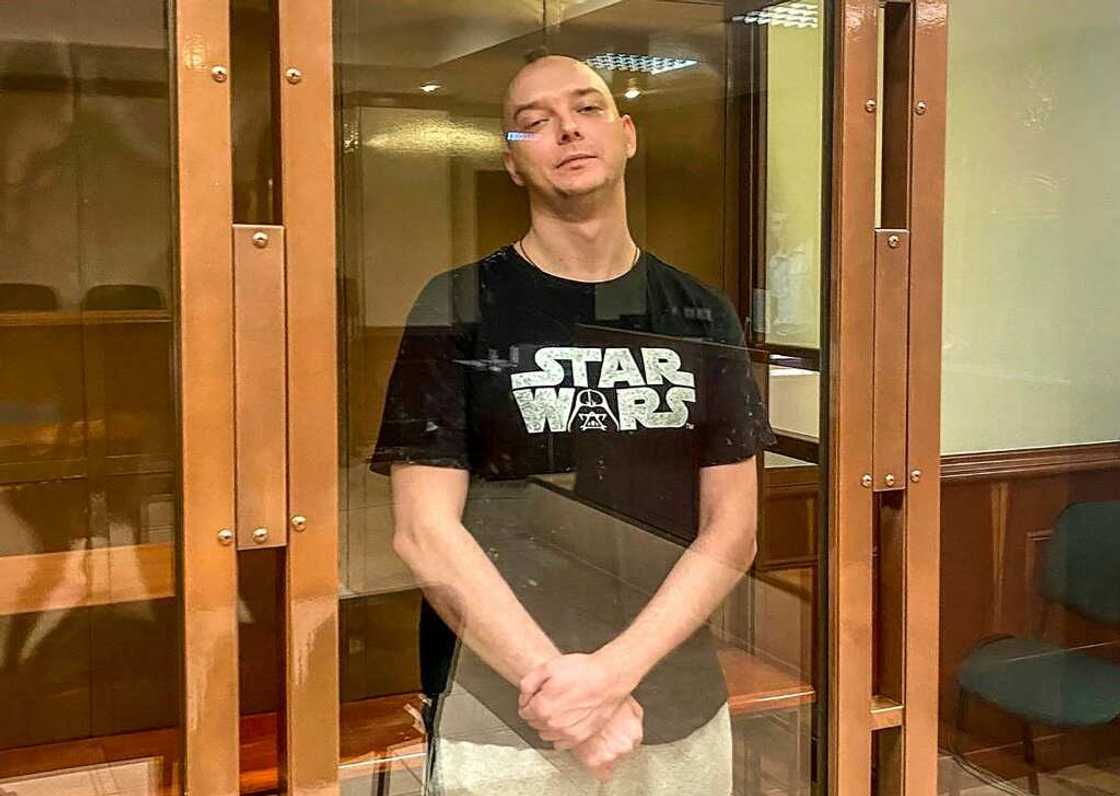 Former reporter Ivan Safronov has called the case against him a 'complete travesty of justice' Former reporter Ivan Safronov has called the case against him a 'complete travesty of justice'