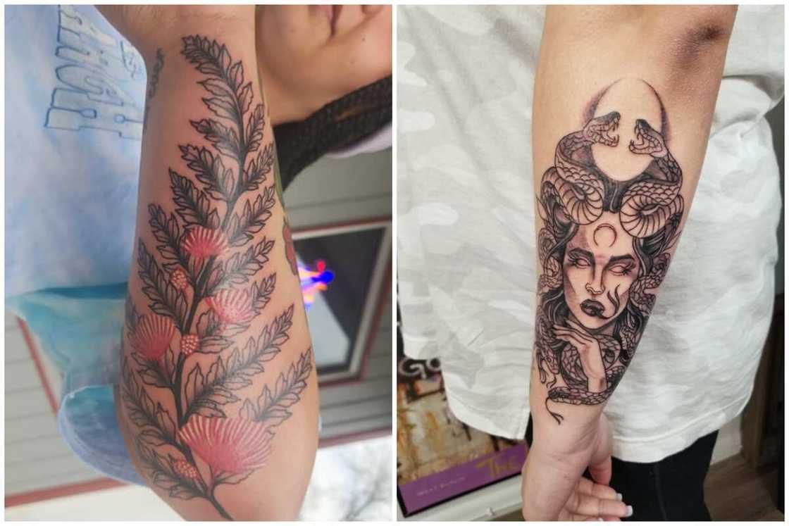 cool forearm tattoos