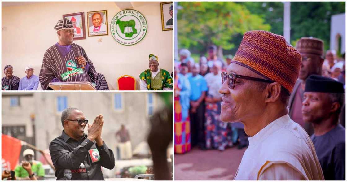 Buhari's Farewell Speech/Atiku/Peter Obi/Tinubu/2023 Presidential Election Buhari's Farewell Speech/Atiku/Peter Obi/Tinubu/2023 Presidential Election
