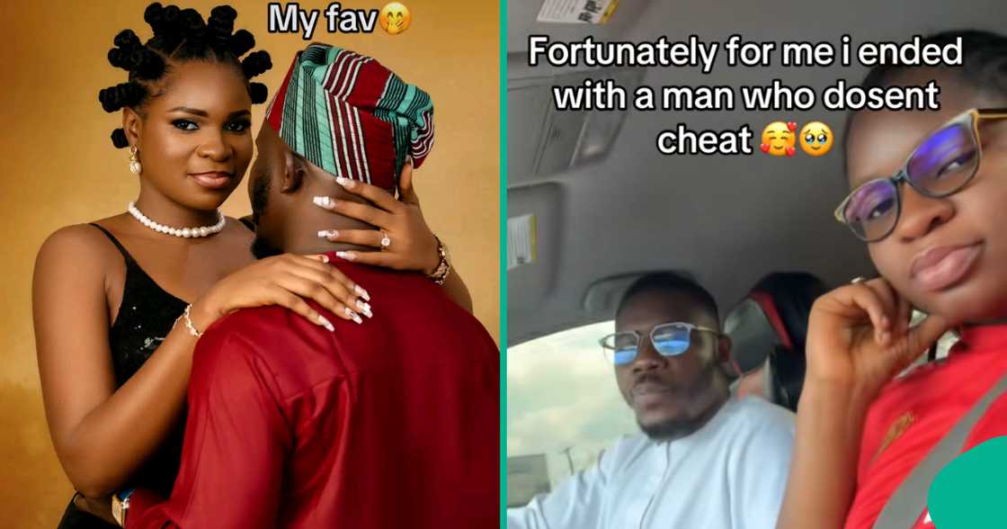 Lady displays her spouse and defends his loyalty. Lady displays her spouse and defends his loyalty.