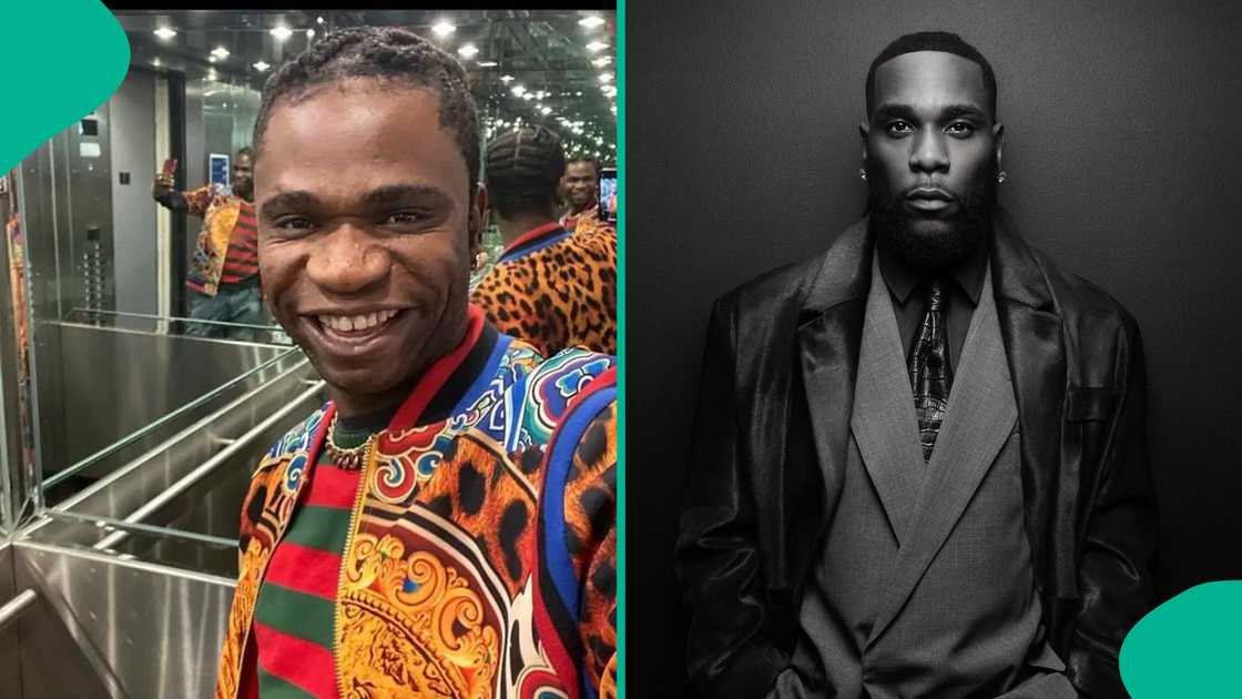 Burna Boy's post raises concern online. Burna Boy's post raises concern online.