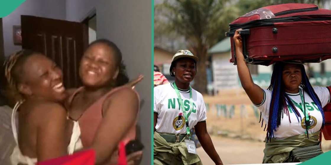 Lady celebrates as NYSC gives her Lagos state Lady celebrates as NYSC gives her Lagos state