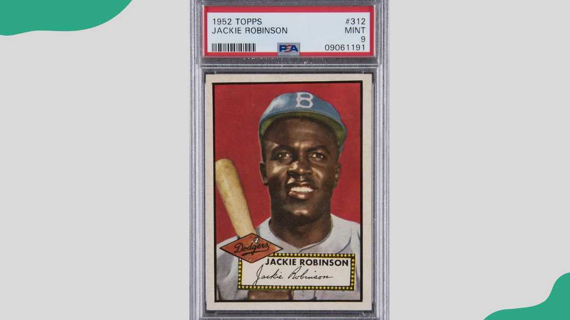 Jackie Robinson: 1952 Topps #312 Jackie Robinson: 1952 Topps #312