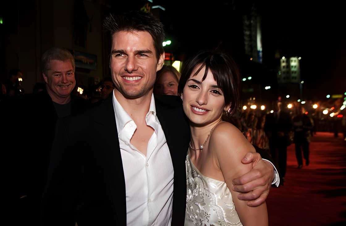 American actor Tom Cruise and his ex-wife actress Penelope Cruz American actor Tom Cruise and his ex-wife actress Penelope Cruz