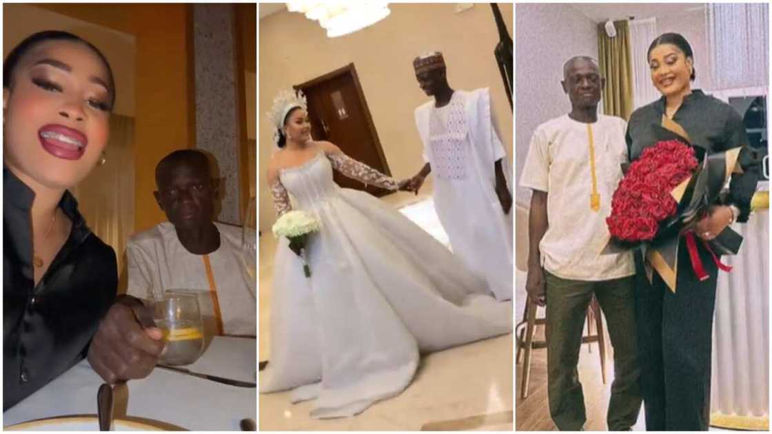 Love life in Nigeria/Lady and old husband. Love life in Nigeria/Lady and old husband.