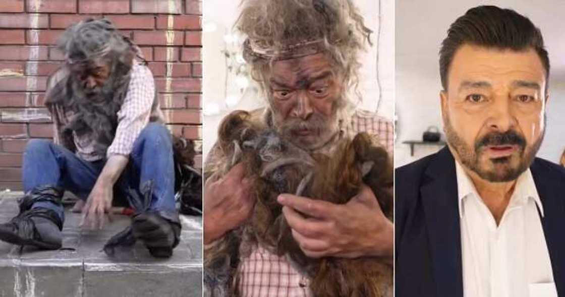 Transformation video of homeless man causes buzz Transformation video of homeless man causes buzz