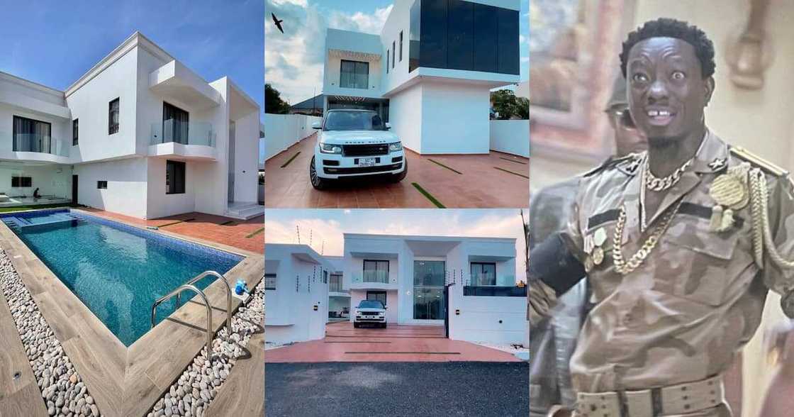 Michael Blackson's mansion in Accra